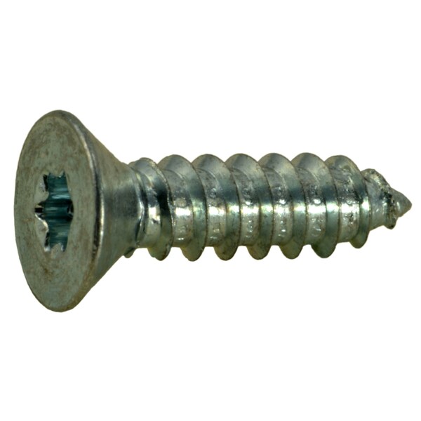 Midwest Fastener Sheet Metal Screw, #8 x 5/8 in, Zinc Plated Steel Flat Head Torx Drive, 30 PK 37013 - main